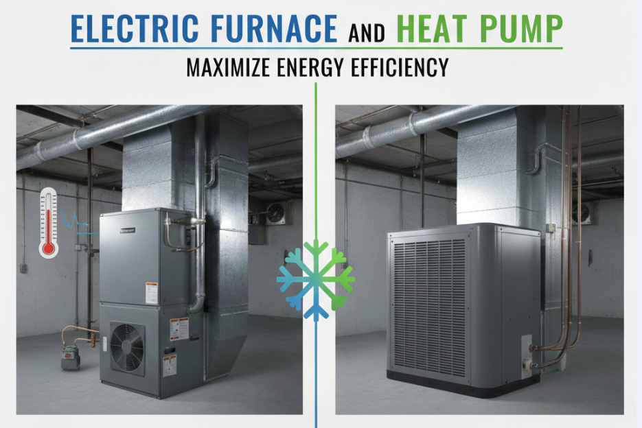 Electric Furnace and Heat Pump