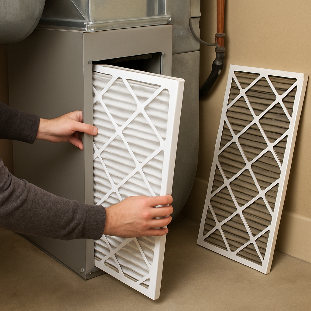 Furnace filter replacement