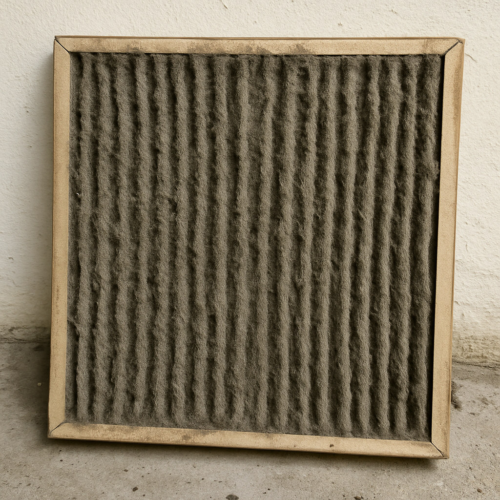 Dirty air filter