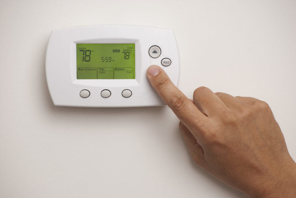 A thermostat
