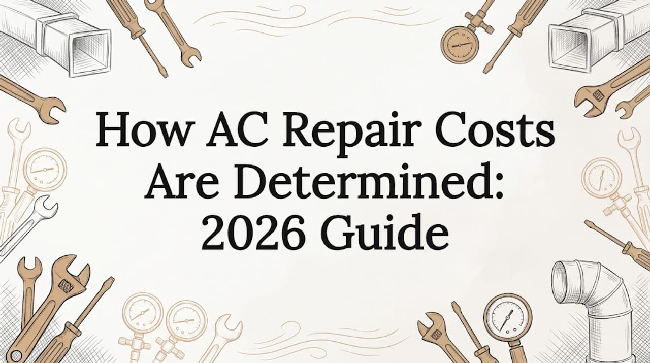 How AC Repair Costs Are Determined: 2026 Guide b-m-airandheating.com alternatives b-m-airandheating.com alternatives 1779421480922 Decorative HVAC tool illustration frames for title card 1 Decorative HVAC tool illustration frames for title card