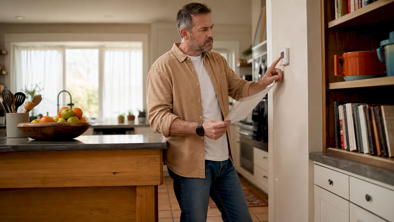Emergency AC Repair Checklist for Homeowners how central air conditioning works how central air conditioning works 1781938913355 Homeowner reviewing emergency AC repair checklist Homeowner reviewing emergency AC repair checklist