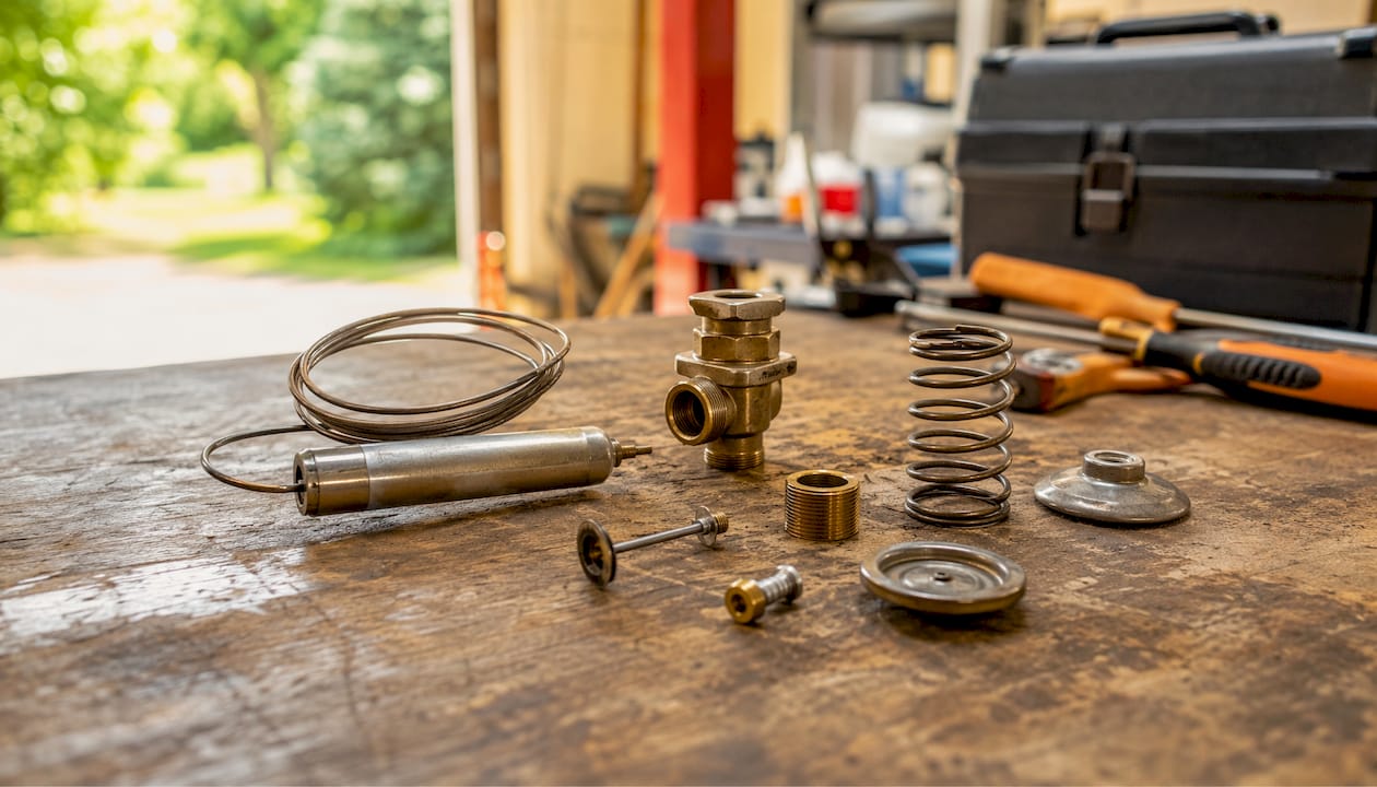 The Role of Expansion Valves in HVAC: A Complete Guide role of expansion valve hvac role of expansion valve hvac 1785317402394 Disassembled thermostatic expansion valve parts on workbench Disassembled thermostatic expansion valve parts on workbench
