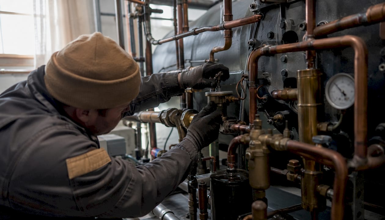 The Role of Expansion Valves in HVAC: A Complete Guide role of expansion valve hvac role of expansion valve hvac 1785317405845 Close up of expansion valve and refrigerant circuit inside HVAC room Close-up of expansion valve and refrigerant circuit inside HVAC room