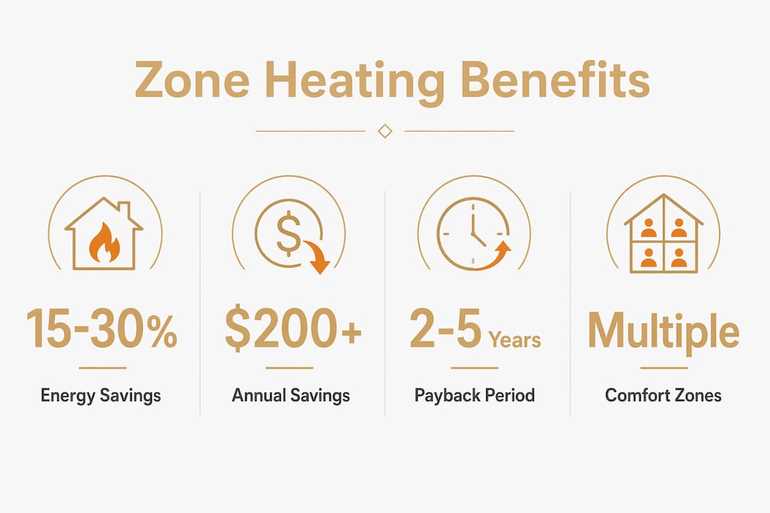How Zone Heating Reduces Bills: A Homeowner's Guide how zone heating reduces bills how zone heating reduces bills 1785426894316 Infographic showing key zone heating savings statistics Infographic showing key zone heating savings statistics