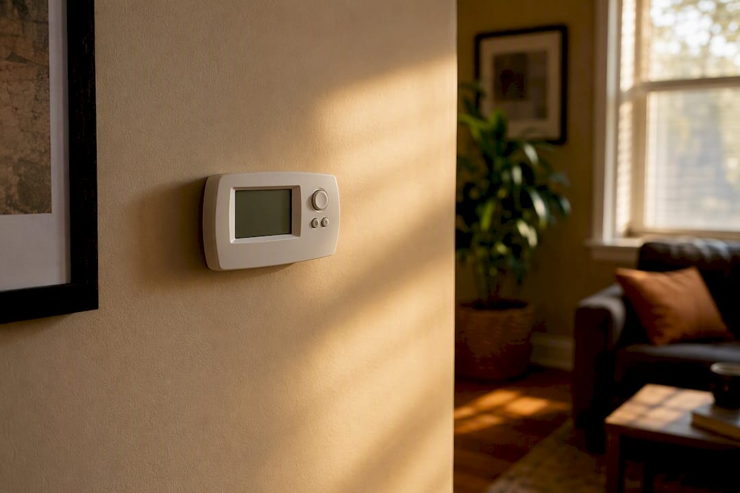 What Is an AC Thermostat Malfunction (And What to Check First) what is ac thermostat malfunction what is ac thermostat malfunction 1787152134647 Thermostat with blank display on wall Thermostat with blank display on wall