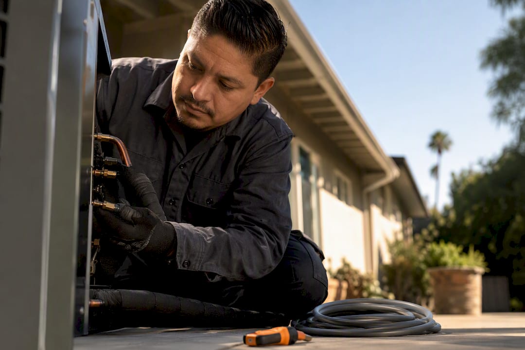 $3,800–$8,100: 2026 U.S. AC Installation Cost and What to Ask furnace short cycling furnace short cycling 1789157044508 Technician installing AC equipment at Los Angeles home Technician installing AC equipment at Los Angeles home
